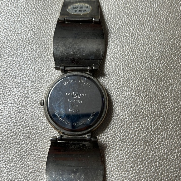 Silver/turquoise bracelet watch. - Picture 5 of 5